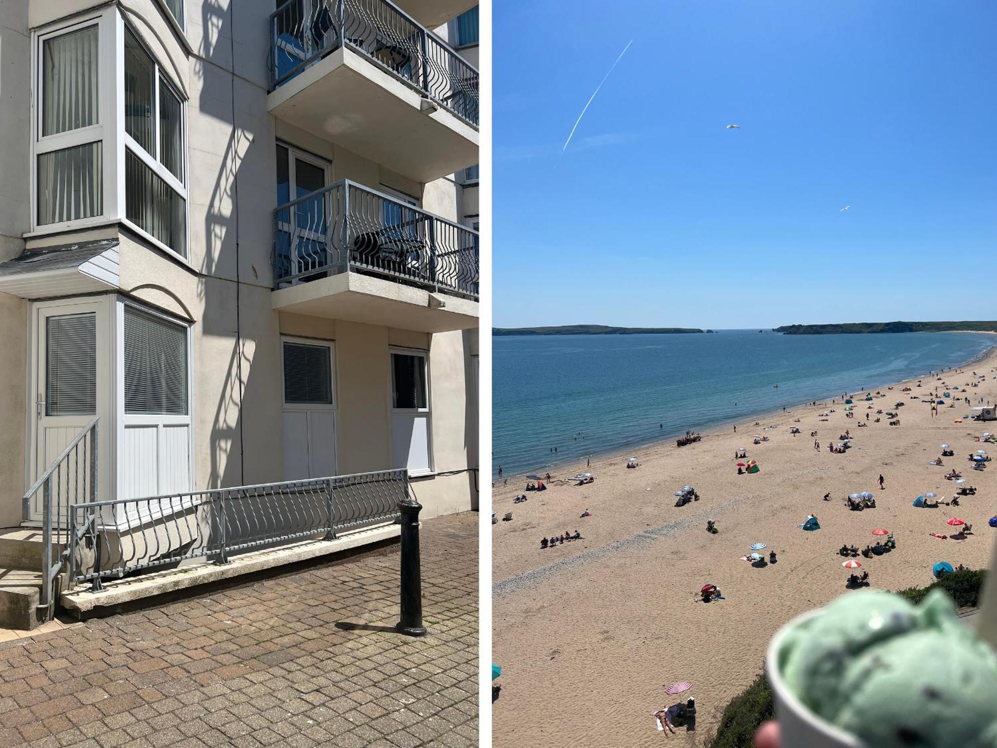 Sea Drift Apartment Tenby Bagian luar foto